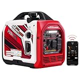 maXpeedingrods 4000 Watt Inverter Generator Portable, Bluetooth® App Remote Data Monitor, RV Ready, Gas Powered Generator with CO Alarm for Outdoor Camping, Home Backup