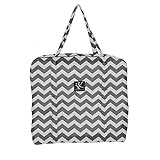 J.L. Childress Booster Go-Go Travel Bag for Backless Seats, Chevron