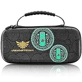Honghao Zelda Case For Nintendo Switch/OLED, Hard Protective Switch Carrying Travel Case with 10 Game Card Slots, Compatible with Switch Consoles And Accessories(Tears of the Kingdom Edition)
