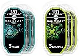 Febreze Unstopables Wax Melts, Wax Melt Warmer Cubes, Wax Warmer Cubes, Pack of 6, 3 Fresh Scent and 3 Paradise Scent, 6 Wax Melt Cubes per Pack, Air Freshener