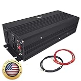PumpSpy 2000W Primary Safe Back Up System for Emergency and Power Outage, Superior Home Silent Sump Pump Backup Power Supply with Intelligent Cooling