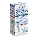 Squip Nasaline Nasal Rinsing Kit with 50 Premixed Saline Packets, One Color