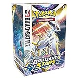 Pokemon Sword and Shield Brilliant Stars Build and Battle Box - 4 Booster Packs