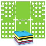 BoxLegend Shirt Folder Board T Shirt Folding Board Clothes Folder Tshirt Folder Easy and Fast for Kid and Adult to Fold Clothes Green