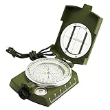 Compass, Hiking Compass for Survival with Lensatic – Waterproof Durable and Pocket-Sized