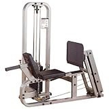 Body-Solid ProClubLine Leg Press Machine with 210-Pound Weight Stack (SLP500G2)