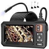 Daxiongmao Borescope, Endoscope Camera with Light, IP67 Waterproof Endoscope, 1080P HD Inspection Camera, Borescope Camera with Light, Snake Camera, 16.5ft Endoscope Camera, Gadgets for Men (4.3”)