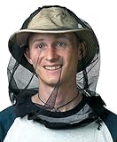 Sea to Summit Permethrin-Treated Mosquito Head Net Mesh Face Cover for Insects and Bugs