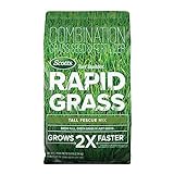 Scotts Turf Builder Rapid Grass Tall Fescue Mix, Combination Seed and Fertilizer, Grows Green Grass in Just Weeks, 5.6 lbs.