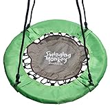 Monkey Bungee Saucer Tree Swing - Outdoor Play, Quick and Easy Assembly and Installation, Fun for Your Family