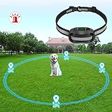 COVONO GPS Wireless Dog Fence, 2023 Upgraded Electric Pet Containment System, Waterproof and Rechargeable Collar, Tone/Vibration/Shock Correction, Black
