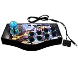 SUNCHI 3 in 1 Arcade Fight Stick Fighting Joystick Game Controller for PC / PS3 / Android TV Box/Raspberry Pi/Retro Pie