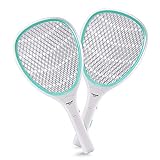 Faicuk 2 Pack Bug Zapper Racket Electric Fly Swatter