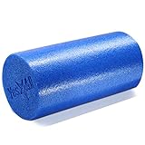 Yes4All Premium High-Density Round PE Foam Roller for Pilates, Yoga, Stretching, Balance & Core Exercises with 4 Sizes (12, 18, 24 & 36 inch) - Multi Color