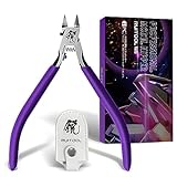 RUITOOL Model Nippers,Gundam Model Tools for Beginners to Repair and Fix Plastic Models, Ultra-thin Single-edged Non-slip Grip,4.7 Inch Sharp Cutters for Gunpla Model Building