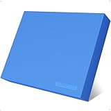 ANVICTOX Balance Pad 19.8 * 15.7 * 2.4',XL Balance Pad for Physical Therapy,Extra Large Foam Balance Board Stability Pad for Rehabilitation Core Training Stretching Mobility (Blue-TPE)