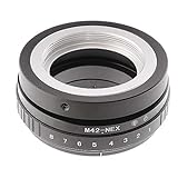 Fotga Tilt Shift Adapter Ring for M42 Mount Lens to Sony E Camera A7 A7R A7S A7II A7RII A7SII NEX-5 NEX-5N NEX-5R NEX-5T NEX-7 NEX-VG10 A5000 A6500 A6300