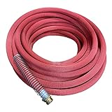 Underhill ProLine Featherweight Commercial Lightweight Garden Water Hose 50 ft, Industrial Heavy-Duty No Kink for Professional Turf, 200 psi WP, 800 psi BP, H75-050PRO-FW, 3/4' x 50' GHT, Red
