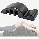 Pilates Spine Corrector, Pilates Massage Bed, Multi-Function Yoga Equipment for Balance, Core Strengthening and Stretching Balanced Our Body (Black)…