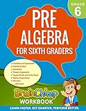 PRE-ALGEBRA FOR SIXTH GRADERS: Math Practice Workbook With Exercises, Explanations And Answer Key (Grade 6)