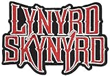 Men's Lynyrd Skynyrd Logo Embroidered Patch Black