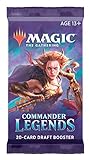 Magic The Gathering Commander Legends Booster Pack - 2 Legends - Total 20 MTG Cards (1 Draft Booster)
