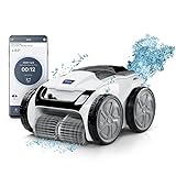 Polaris VRX iQ+ Smart Robotic Pool Cleaner with iAquaLink Control, Extra Long 70' Cable w/Tangle reducing Swivel, Large Debris Canister and 7 Cleaning Modes