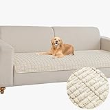 Muamar Dog Bed Cover Sofa Protector,Anti Slip Waterproof Sofa Covers for Living Room Couch Covers,Sofa Mat,Seat Cover,Dog Mat,Pet Pad for Furniture 1 Piece (30x70 inch, Cream White)