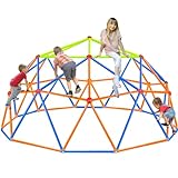 NAQIER 10FT Dome Climbing 2023 New Version Dome Climber for Kid 3-10 Jungle Gym Monkey Bar Backyard Geometric Support 800LBS Outdoor Play Equipment Toddler Outside Toy