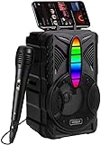 Bluetooth Speaker, IPX5 Waterproof Speaker with HD Sound, RGB Multi-Colors Rhythm Lights, Up to 8H Playtime, TWS Pairing, Portable Wireless Speakers for Home, Outdoor,（Comes with a Microphone） 121