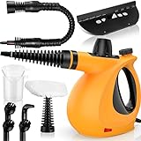 Handheld Steam Cleaner, Pressurized Multi-Surface Steam Cleaner with 11pcs Accessories, Chemical Free Multi-Purpose Steam Cleaners for Home Use, Steamer for Cleaning Floor, Tile, Windows, Couch, Grout