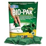 Walex Bio-Pak RV Black Holding Tank Deodorizer and Digester, Natural Enzyme Formula, Alpine Fresh Pack of 1 (10 count)
