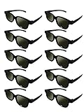 Lot of 10x RealD Technology 3D Polarized Glasses for TV/Movies/Cinema/HD