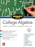Schaum's Outline of College Algebra, Fifth Edition (Schaum's Outlines)