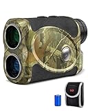 Wosports Hunting Range Finder, Archery Rangefinder for Bow Hunting with Flagpole Lock - Ranging - Speed and Scan