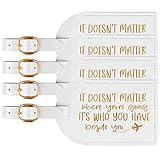 GSPY Luggage Tags Wedding Favors - Destination Wedding Favors, Wedding Gifts for Guests, Bridesmaid Gifts, Bridal Party Gifts - Travel Wedding, Honeymoon, Bachelorette Party, Bridesmaid Proposal Gifts