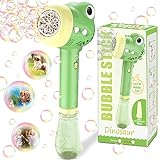 Bubble Machine for Kids | Outdoor Toys for Toddlers Age 3-5 | Perfect as a Gift for Party Favors Birthdays Valentine Halloween and Christmas | Battery Operated Bubble Wand for Easy Outdoor Use