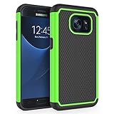 SYONER Galaxy S7 Case, [Shockproof] Defender Protective Phone Case Cover for Samsung Galaxy S7 (5.1', 2016) [Green]