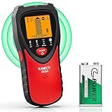 KAIWEETS Stud Finder Wall Scanner, 5 in 1 Electronic Stud Detector with 3 Color LCD Display and Audio Alarm, Stud Sensor Beam Finders for The Center and Edge of Wood Metal Studs Joist Pipe AC Wire