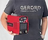 GERORD Mini Welder Machine 110V, 130A ARC Portable MMA Welding Machine, Digital Display IGBT Inverter Welder, With Welder Kit