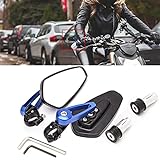 Handle Bar End Mirrors Motorcycle Rear View Wing Mirror Compatible With Sportster 883 Street bike Dirt bike chopper