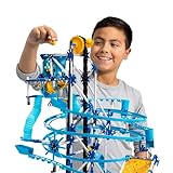 K'NEX Marble Coaster Run with Motor Set, 504 Piece Marble Maze Game Building Toy for Kids, Stem Learning Toy for Boy Girl Age 8+, 3 Different Builds for Skills