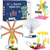 STEM Kit for Girls, Kids Crafts 8-12 Boys, Science Projects Activities Electronic Building Kits 6-8, 4-in-1 Craft Sets for Girl Engineering Toys, DIY Electronics Gifts Age 6 7 8 9 10 11 12 Year Old