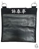 TAO Wing Chun Wall Bag Strike Target 1 Section Kung fu Canvas and PU Leather (unfilled)