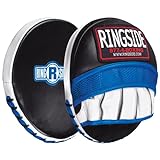 Ringside Gel Micro Boxing MMA Punch Mitts (Pair) , blue/black, Small