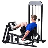 Body-Solid Leg Press Machine, 210-Pound Stack Home Gym, Lower Body Workout, Leg Lift and Raise, Great for Home Gym and Fitness Enthusiasts
