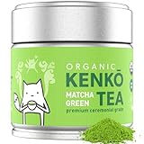 KENKO Matcha Green Tea Powder [USDA Organic] Ceremonial Grade - Japanese, Green, 30g (1oz)