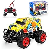 NARRIO RC Car Toys for 3 4 5 6 Year Old Boys Gifts, Remote Control Car Monster Truck for Boys Kids Toys for Girls Age 3-7 Year Old, Xmas Birthday Gifts for 3-7 Year Old Boys Toddler Toys Age 3-6