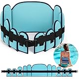 Swim Belt Water Aerobics Equipment: Sportneer Swimming Pool Exercise Aqua Float Belts with Adjustable Buoyancy Blocks Jogger Floatation Belt for Adults Youth Aquatic Fitness Training Equipments