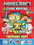 Minecraft Sticker Adventure: Treasure Hunt: A brand-new official sticker book containing hours of fun for kids